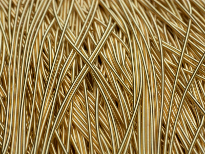 Light Peach - French Wire - 1mm